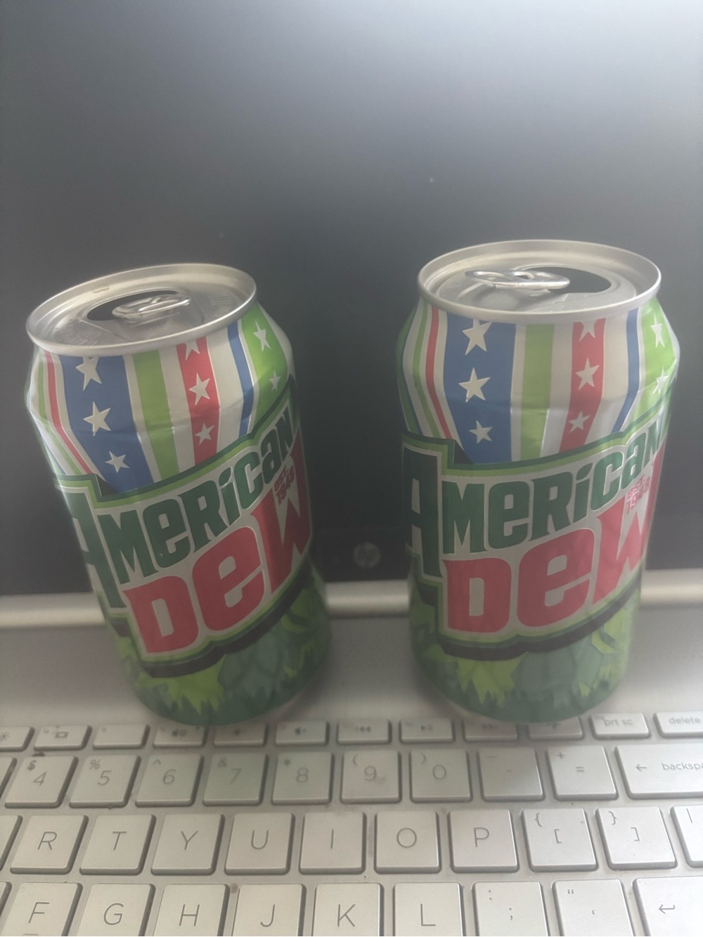 Mountain Dew As American Dew Limited Edition 250 Anniversary Soda Can Empty -